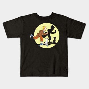 tim tim skater Kids T-Shirt